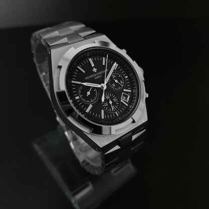 Vacheron Constantin Overseas - Silver-Black
