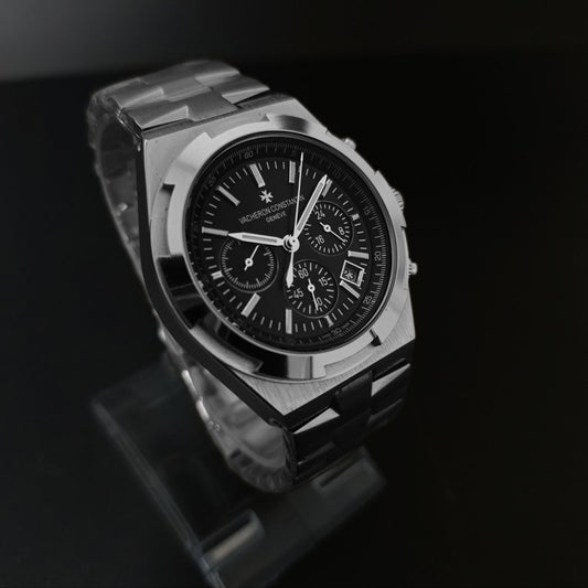 Vacheron Constantin Overseas - Silver-Black