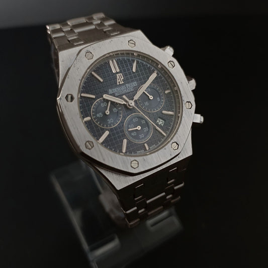 Audemars Piguet Royal Oak Chronograph - Silver-Blue